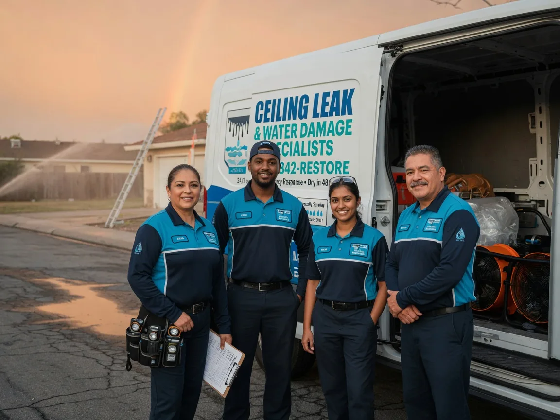 Ceiling Leak Cleanup company in West Warren, MA